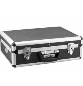 Maleta para ferramentas mfv931 preta com 5 divisores Vonder