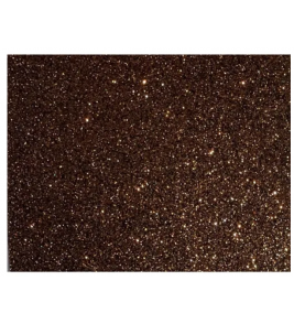 E.v.a 48x40cm glitter marrom Evamax