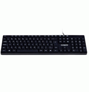 Teclado usb officeeasy preto Maxprint