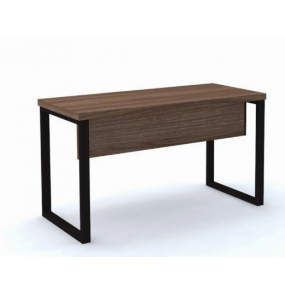 Mesa para escritório m1700pe40pp walnut preto 1.70mt Pandin