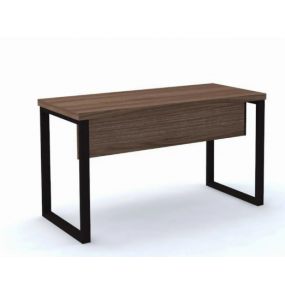 Mesa para escritório m1700pe40pp walnut preto 1.70mt Pandin
