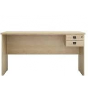 Mesa para escritório eco natural 30mm com gaveta 1.20mt  M.Bello