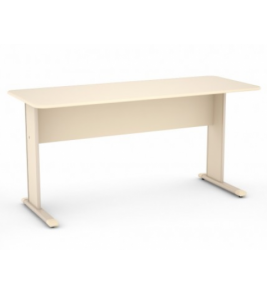 Mesa para escritório mx-090 cor ovo sem gaveta 90cm Pandin