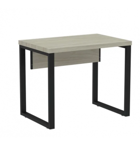 Mesa para escritório m900p40tub naturalle e preto 90x60cm Pandin