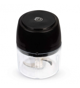 Mini processador USB plástico preto 8.5x11.5cm Lyor