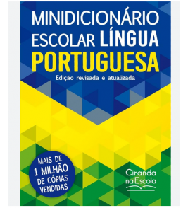Minidicionário escolar língua portuguesa Ciranda Cultural 