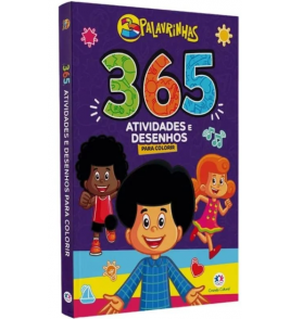 Livro 365 atividades desenhos Ciranda Cultural