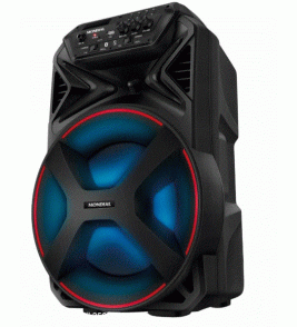 Caixa de som amplificada bluetooth 250w rms bivolt Mondial