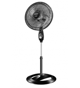 Ventilador coluna 40cm 6 pá preto 110v 50w Mondial