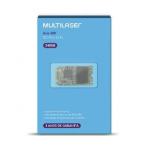 Ssd multilaser m.2 sata III axis500 240gb Multilaser/Multi