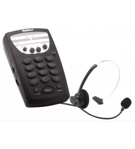 Headset ichs0030 (fone + aparelho) preto Multitoc