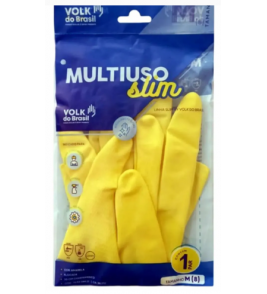 Luva multiuso latex gde amarelo Diversos 01