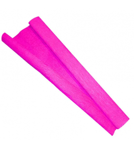 Papel crepom parafinado pink 48cmx2m crep Diversos