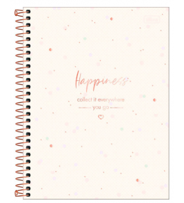 Caderno espiral capa dura 12 matérias 192 folhas soho universitário Tilibra