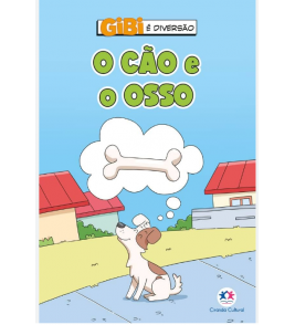 Livro/gibi o cão e o osso 16 páginas Ciranda Cultural