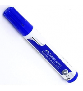 Marcador para quadro brnco azul prf Faber-Castell