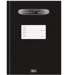 Livro ocorrência documentos fiscais 121169 50 folhas Tilibra
