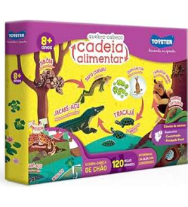 Quebra-cabeça cadeia alimentar 120 peças Toyster