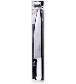 Faca inox 10 pexeira cabo plástico branco Original