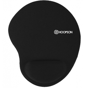 Pad mouse com apoio espuma MP56 preto Hoopson
