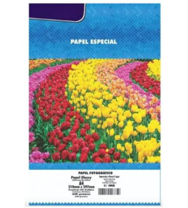 Papel a4 glossy com imã 690g 210x297mm para foto Masterprint