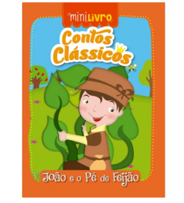 Livro história minilivro João e o pé de feijão 16 páginas
