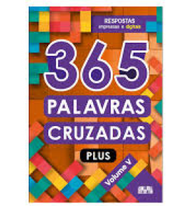 Livro 365 cruzadas plus volume v Ciranda Cultural