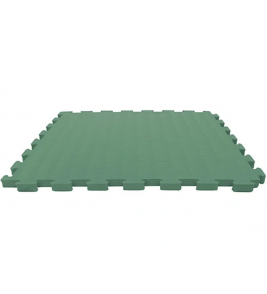 Placa de tatame e.v.a 100x100x20mm verde escuro Evamax