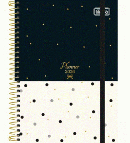 Agenda espiral planner w villag 80 folhas m5 Tilibra