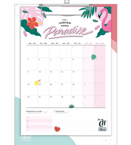 Calendário prancheta planner capricho 210x297mm Tilibra