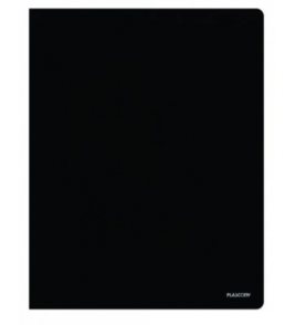 Pasta catalogo a4 preto com 50 envelopes 150a4bl Plascony