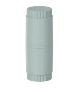 Porta escova com tampa dórica verde salvia Ou