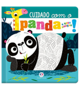 Livro para tocar e sentir panda e seus amigos Ciranda Cultural