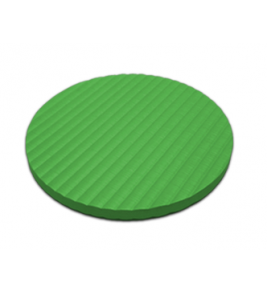 Assento redondo tx verde 35cmx20mm Evamax