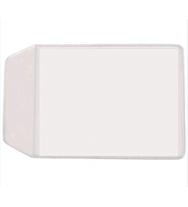 Porta documento para CNH e CPF 90x65mm cristal Plastpark