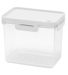 Pote retangular hermético hug 600ml 12.5x8.5x10cm Coza