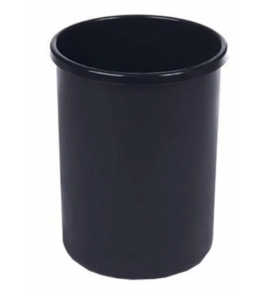 Papeleira 12 litros cor preto Plasvale