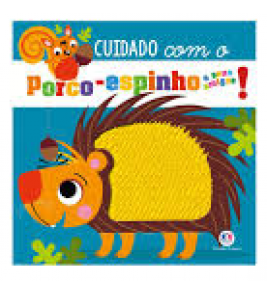 Livro para tocar e sentir porco espinho e seus amigos Ciranda Cultural