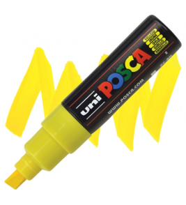 Marcador multifuncional posca pc-8k amarelo pcg Uni-Ball