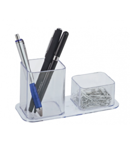 Porta caneta clips 3030 h cristal Dello