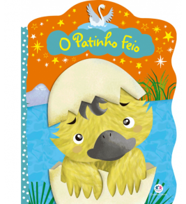 Livro história o patinho feio 16 páginas Ciranda Cultural