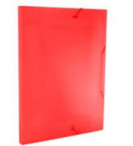 Pasta oficio 20mm com elástico vermelho 502pp-vm Dac