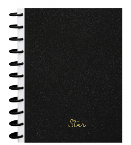 Caderno kitdisc 1 matéria 80 folhas star universitário Kit