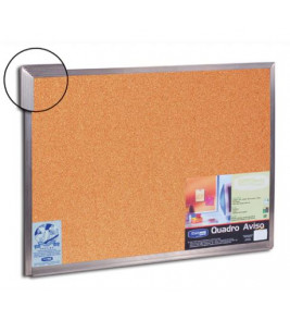 Quadro de cortiça 120x90 2012 estreito alumínio Cortiarte