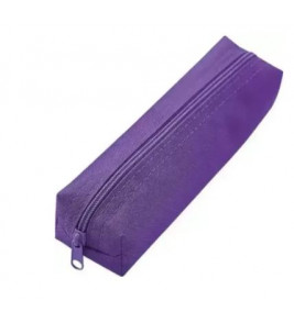 Estojo quadrado nylon roxo Acp