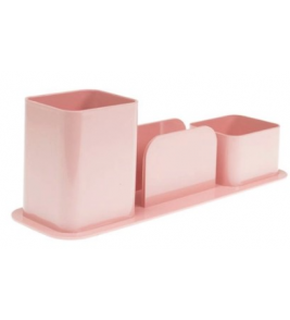 Porta caneta clips lembrete 3031 w rosa claro Dello