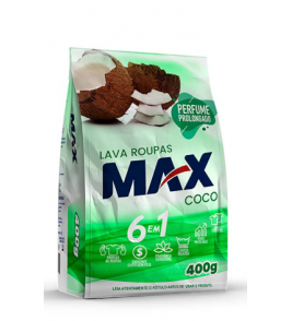 Sabão em pó 400gr coco Max