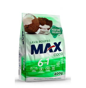 Sabão em pó 400gr coco Max