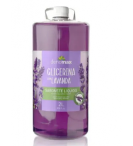 Sabão líquido 2 litros glicerina com lavanda Max