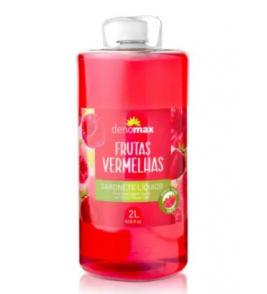 Sabonete líquido 2 litros frutas vermelhas Max